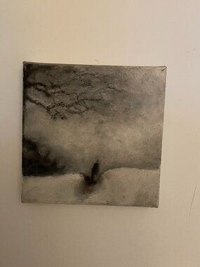 Walk in Woods Painting